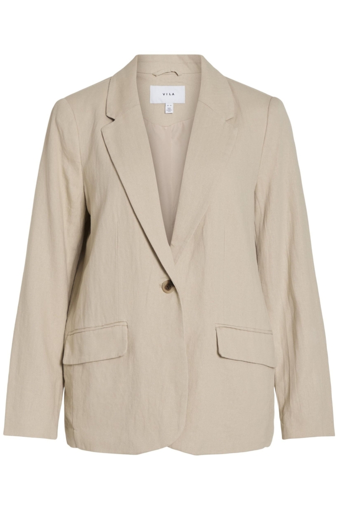 VIJOLANDA L/S BLAZER - NOOS 14089677 FEATHER GRAY